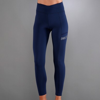 Mallas Endless Cross Pocket Azul marino