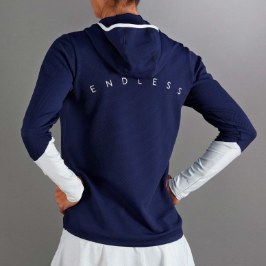 Sudadera Endless Breath Line Marino