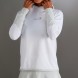 Sudadera Endless Breath Line White Silver