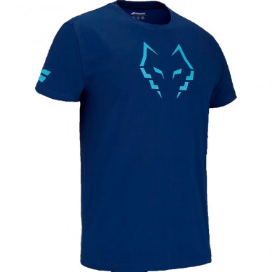 Camiseta Babolat Cotton Tee Lebrón Azul