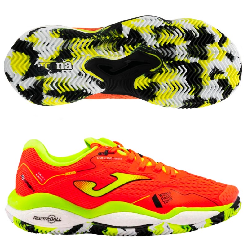 zapatillas Joma Smash 2308 fluor orange 2024