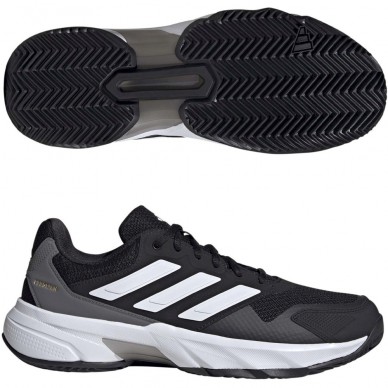 Zapatillas Adidas Courtjam Control M Clay Black 2025