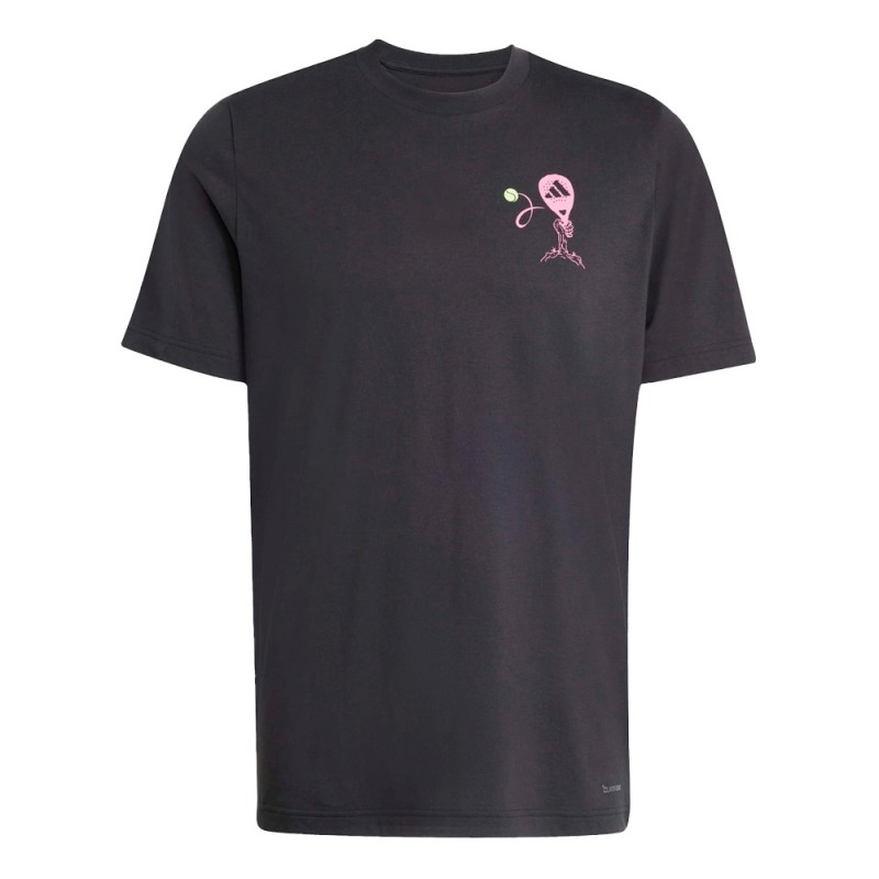 Camiseta Adidas Padel Zone negra Camiseta Adidas Padel Zone negra