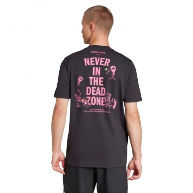 Camiseta Adidas Padel Zone negra