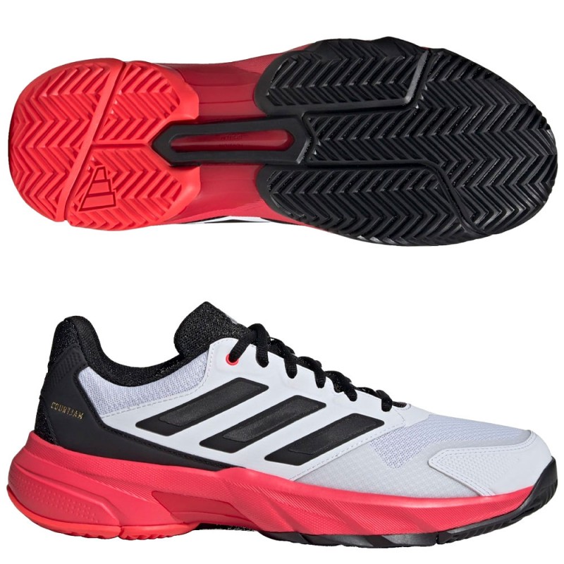 Zapatillas Adidas Courtjam Control M FTWR White Lucid Red 2025 Zapatillas Adidas Courtjam Control M FTWR White Lucid Red 2025