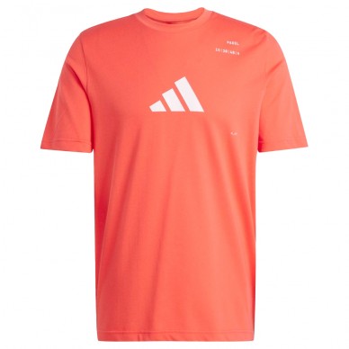 Camiseta Adidas M Padel roja