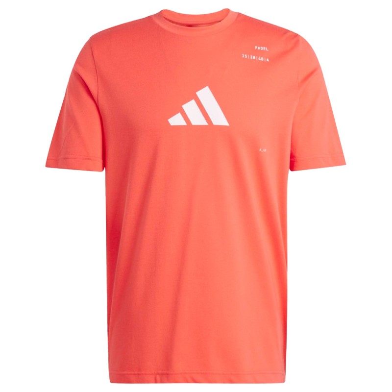 Camiseta Adidas M Padel roja Camiseta Adidas M Padel roja