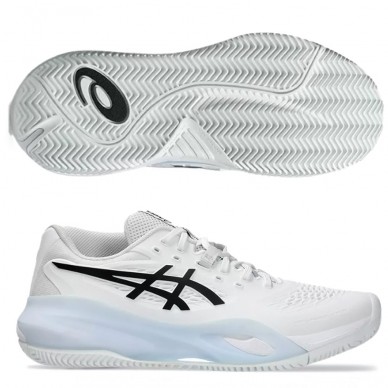 Zapatillas Asics Gel Resolution X Clay white black 2025