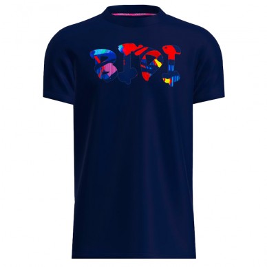 Camiseta Bidi Badu Wild Arts Chill Tee azul marino