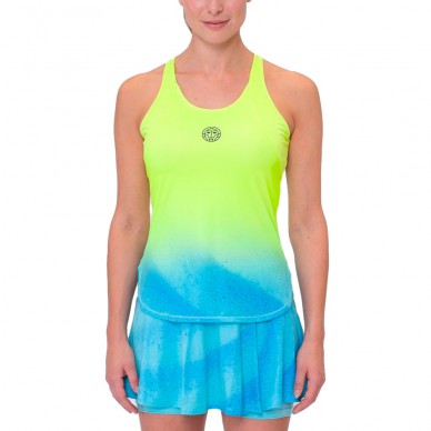 Camiseta Bidi Badu Beach Spirit Tank amarilla azul