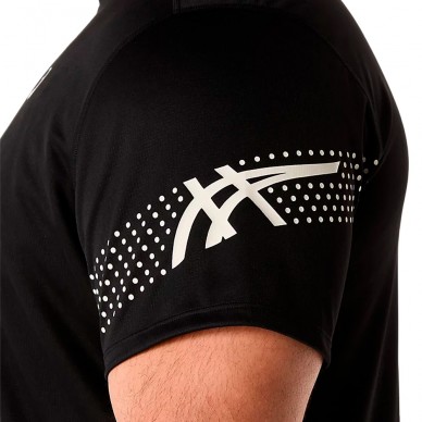 Camiseta Asics Icon SS Top negra