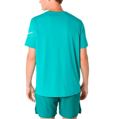 Camiseta Asics Icon SS Top turquesa