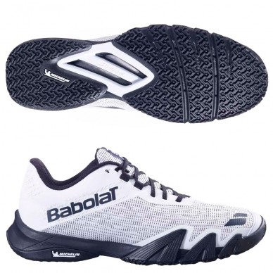 Zapatillas Babolat Jet Viva Men white black 2025