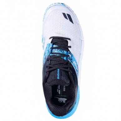 Zapatillas Babolat Movea 2 Men white cyan blue 2025