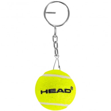 Llavero Head Mini Pelota amarillo
