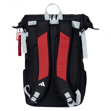 Mochila Adidas Multigame 3.4 negra roja 2025