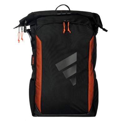 Mochila Adidas Multigame 3.4 negra naranja 2025