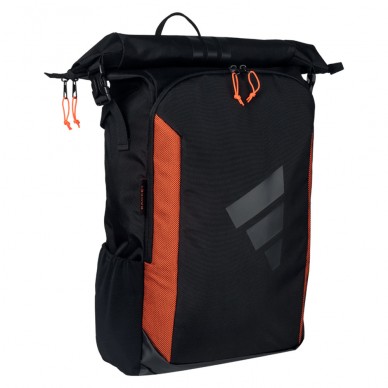 Mochila Adidas Multigame 3.4 negra naranja 2025