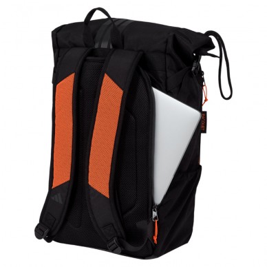 Mochila Adidas Multigame 3.4 negra naranja 2025
