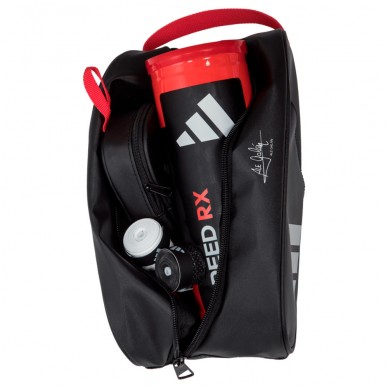 Neceser Adidas 3.4 negro rojo 2025