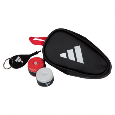 Monedero Adidas 3.4 negro rojo 2025