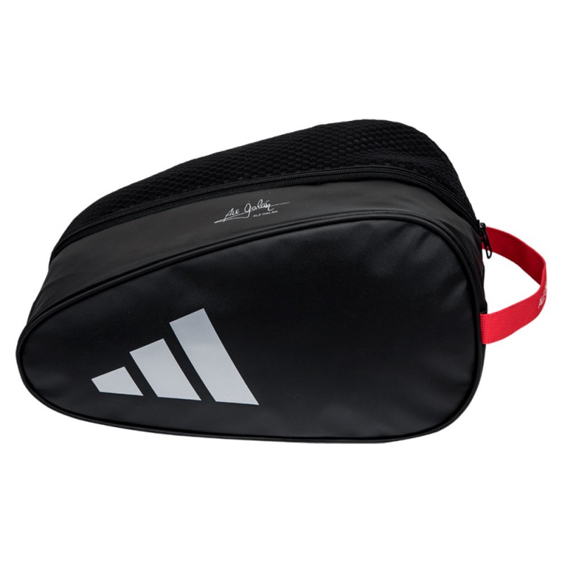 Zapatillero Adidas 3.4 negro rojo 2025 Zapatillero Adidas 3.4 negro rojo 2025