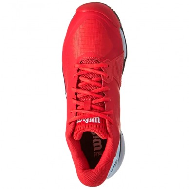 Zapatillas Wilson Rush Pro Ace Clay red white 2025