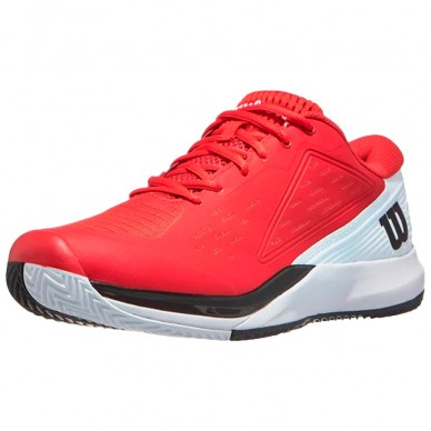Zapatillas Wilson Rush Pro Ace Clay red white 2025