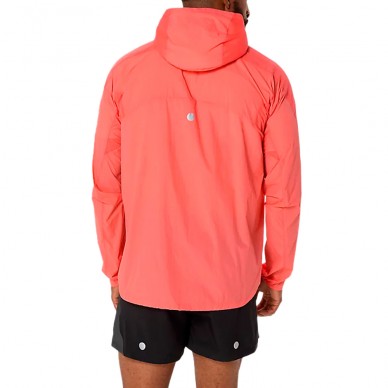 Chaqueta Asics Road Packable coral