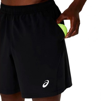 Short Asics Court 7IN negro