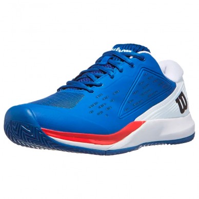 Zapatillas Wilson Rush Pro Ace Clay blue white 2025