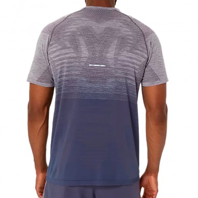 Camiseta Asics Seamless SS Top gris azul