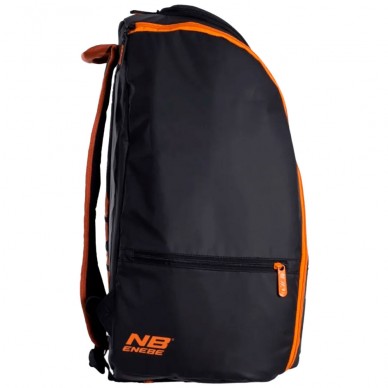 Mochila Enebe Mustang negra naranja 2025