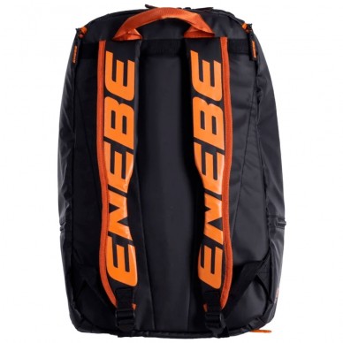Mochila Enebe Mustang negra naranja 2025