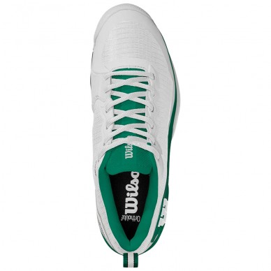 Zapatillas Wilson Rush Pro 4.5 Clay white bosphorus 2025