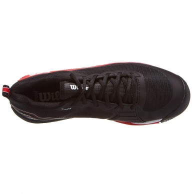Zapatillas Wilson Rush Pro 4.5 Clay black infrared 2025