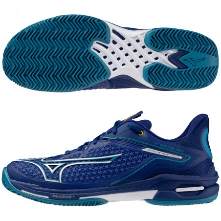 Mizuno Wave Exceed Tour CC azules 2025 | Velocidad y estabilidad