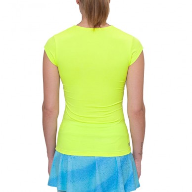 Camiseta Bidi Badu Beach Spirit V-Neck Tee amarilla