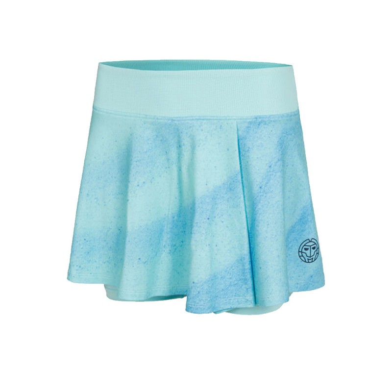 Falda Bidi Badu Beach Spirit Printed Wavy azul Falda Bidi Badu Beach Spirit Printed Wavy azul