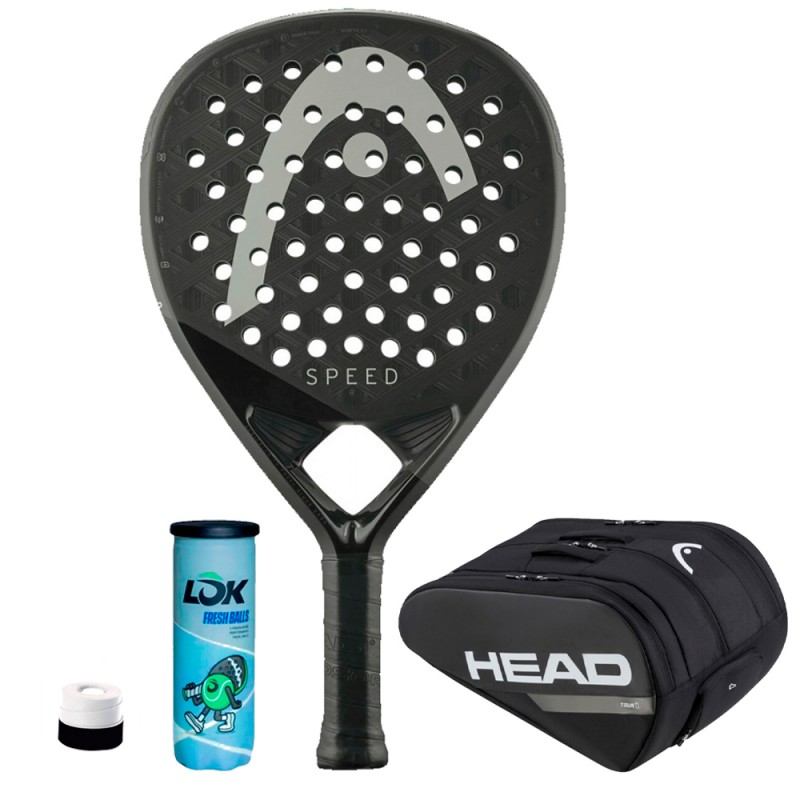 Pack Head Speed Pro 2025 + Paletero + Pelotas Pack Head Speed Pro 2025 + Paletero + Pelotas