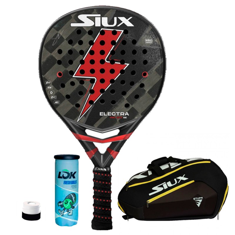 Pack Siux Electra ST3 SE 2025 + Paletero + Pelotas