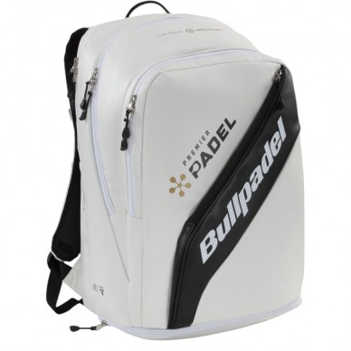 Mochila Bullpadel BPM25007 Vertex Premier blanca 2025