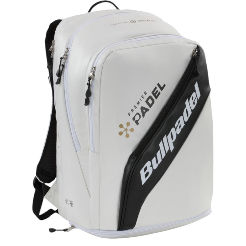 Mochila Bullpadel BPM25007 Vertex Premier blanca 2025