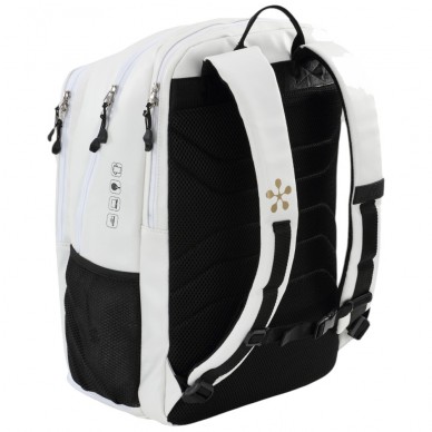 Mochila Bullpadel BPM25007 Vertex Premier blanca 2025