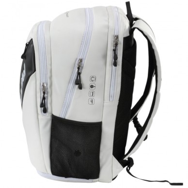 Mochila Bullpadel BPM25007 Vertex Premier blanca 2025