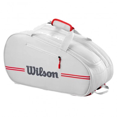 Paletero Wilson Team Padel blanco 2025