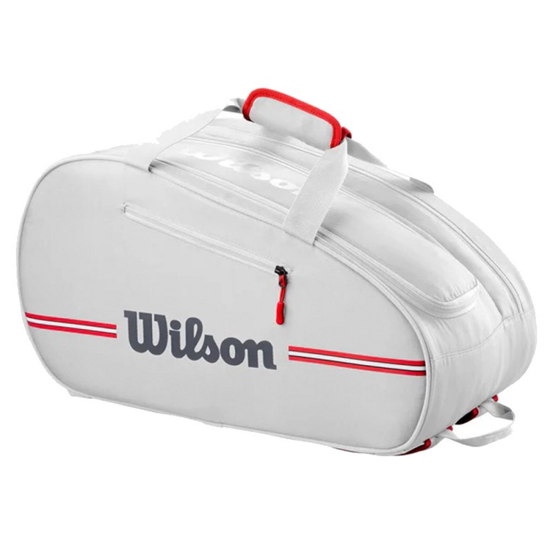 Paletero Wilson Team Padel blanco 2025