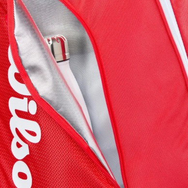 Paletero Wilson Tour Padel rojo 2025