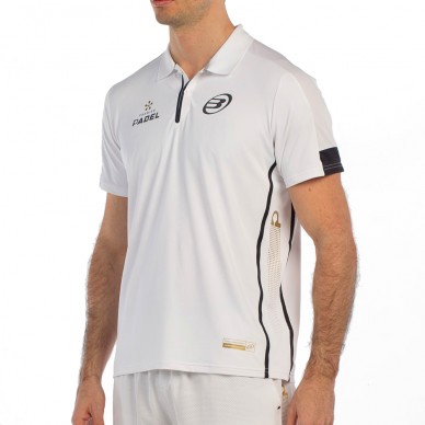 Polo Bullpadel Bogue blanco