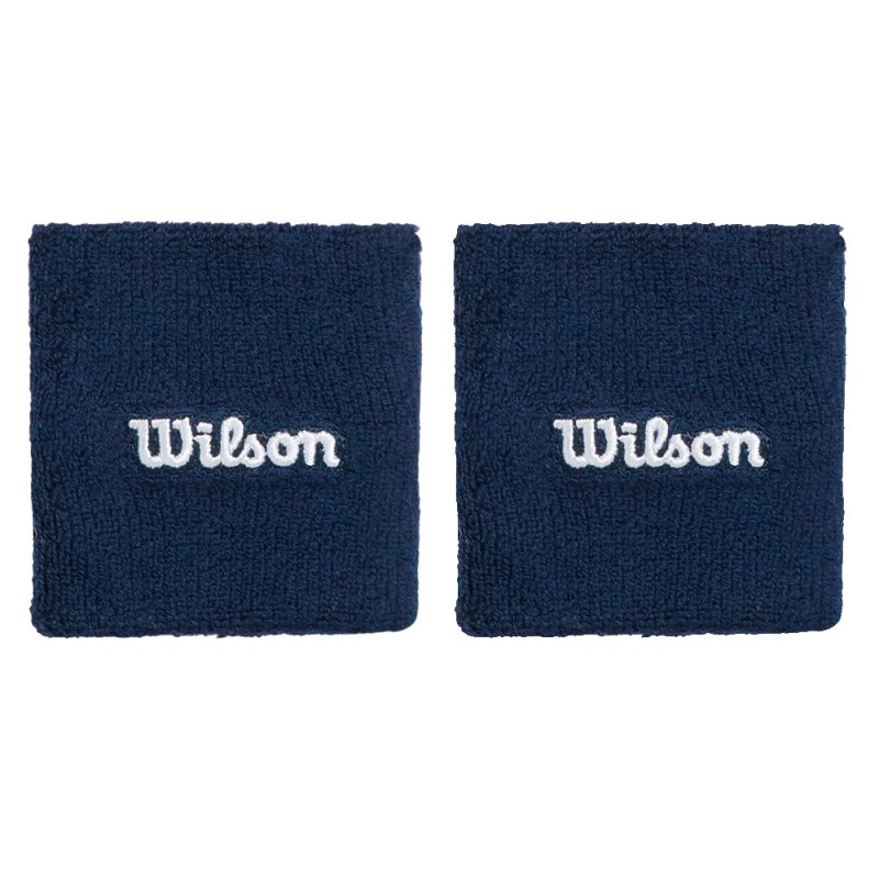 Muñequeras Wilson Classic azul